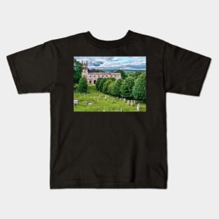 Church of St Andrew at Aysgarth, Yorkshire Kids T-Shirt